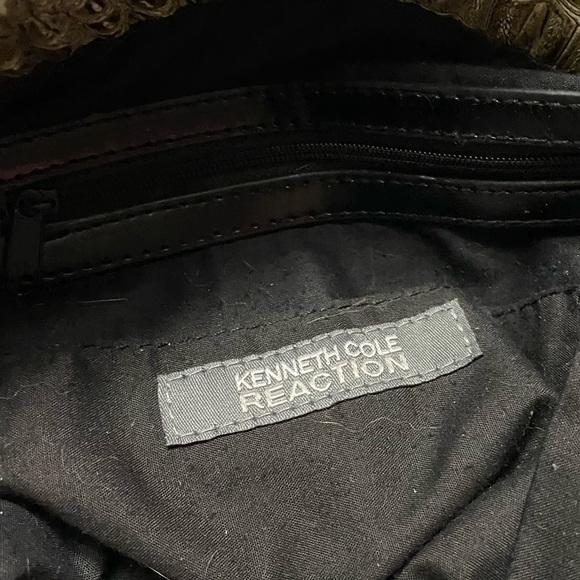 Gator print (100% PVC, no gators injured) shoulder bag - Picture 7 of 8